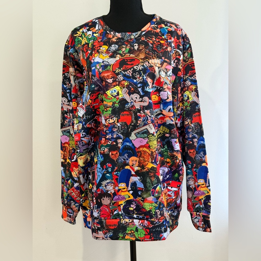 Virgin Teez L Graphic Long Sleeve Shirt 407
